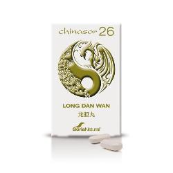 CHINASOR 26 (LONG DAN WAN) - 30 COMPRIMIDOS