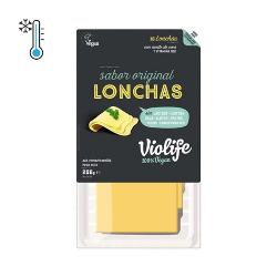 VIOLIFE-FRESCO - LONCHAS VEGANAS SABOR QUESO ORIGINAL 200 Grs.