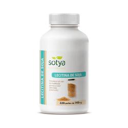 SOTYA-LECITINA SOJA 500 Mg. 220 PERLAS