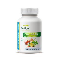 SOTYA-CHITOSAN + TE VERDE + VIT C 600 Mg. 100 Caps.