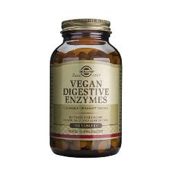 SOLGAR-ENZIMAS DIGESTIVAS VEGANOS 250 Comp.