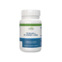 SOTYA-TE VERDE, TE ROJO, PIÑA 500 Mg. 60 caps