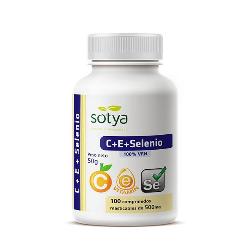 SOTYA-ANTIOXIDANTE (VIT C+E+SELENIO) 500 Mg. 100 Caps.