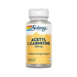 SOLARAY-ACETIL L-CARNITINA 500 30 Caps.