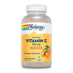 SOLARAY-VITAMINA C 500 NARANJA 100 MASTICABLE