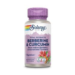 SOLARAY-BERBERINE & CURCUMIN 600 Mg. 60 Caps.
