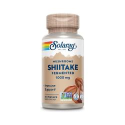 SOLARAY-SHIITAKE ( FERMENTADO ) 500 Mg. 60 Caps.