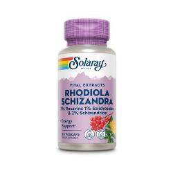SOLARAY-RHODIOLA & SCHIZANDRA 500 Mg. 60 Cap.