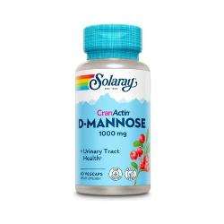 SOLARAY-D-MANNOSE + CRANACTIN 60 Caps.