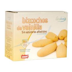 SANALINEA - BIZCOCHOS DE VAINILLA S/A (GLUTINADOS) 150 gr.
