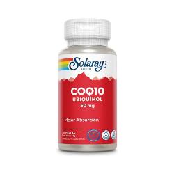 SOLARAY-UBIQUINOL COENZIMA Q10 50 Mg. 30 perlas