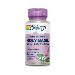 SOLARAY-HOLLY BASIL - 60 Caps.