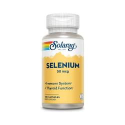 SOLARAY-SELENIUM 50 MCG. - 100 Caps.