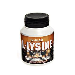 HEALTH AID - L-LISINA 500 Mg. 60 Comp.