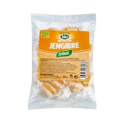 ***ST-CARAMELOS JENGIBRE BIO 50 Grs.