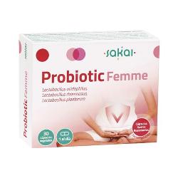 SAKAI - PROBIOTIC FEMME 30 Caps.