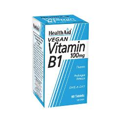 HEALTH AID - VITAMINA B1 (TIAMINA) 100 Mg. 90 Comp.