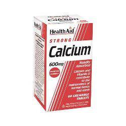 HEALTH AID - CALCIO 600 Mg. 60 Comp.