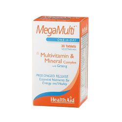 HEALTH AID - MEGAMULTI CON GINSENG 30 Comp.