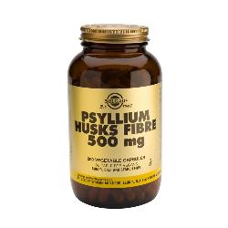 SOLGAR-FIBRA DE CASCARA DE PSYLLIUM 500 mg. 200 Caps.