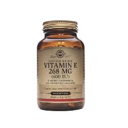 SOLGAR-VITAMINA E 400 UI 268 Mg. 100 CAPS VEGETALES.