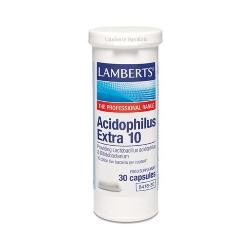 LAMBERT - ACIDOPHILUS EXTRA 10 - 30 Caps.