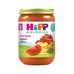 HIPP - POTITO MENU BEBE ESPAGUETIS BOLOÑESA 190 Gr. BIO