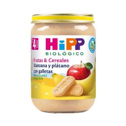 HIPP - POTITO MANZANA PLATANO GALLETAS 190 Gr. BIO