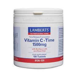 LAMBERT - VITAMINA C 1500 Mg. 120 Caps. (LIBER. SOST.)