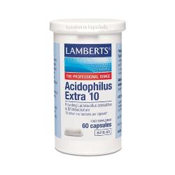 LAMBERT - ACIDOPHILUS EXTRA 10 - 60 Caps.