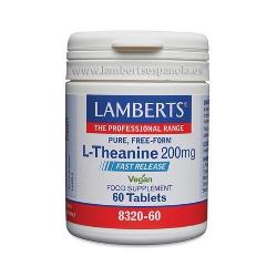 LAMBERT - L-THEANINE 200 Mg. 60 Caps.