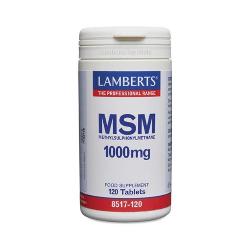 LAMBERT - MSM 1000 Mg. 120 TABLETAS