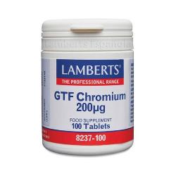 LAMBERT - CROMO GTF 200 Mcg. 100 Tabs.