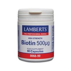 LAMBERT - BIOTINA 500 Mcgrs. 90 Caps.