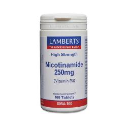 LAMBERT - NICOTINAMIDA (VIT.B3) 250 Mg. 100 TABLETAS