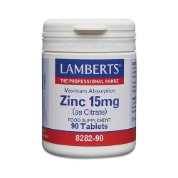 LAMBERT - ZINC 15 Mg. 90 Comp.