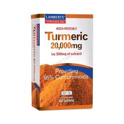 LAMBERT - TURMERIC 20.000 Mg. (CURCUMA) 60 Comp.