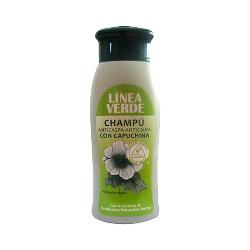 LINEA VERDE - CHAMPU ANTICASPA-ANTICAIDA CAPUCHINA 400 Ml.