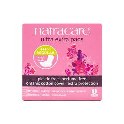 NATRACARE-COMPRESA ULTRA EXTRA REGULAR CON ALAS 12 UNID.