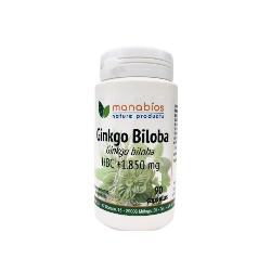 MANABIOS - GINKGO BILOBA 90 Caps. 1850 Mg.