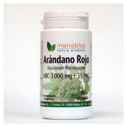 MANABIOS - ARANDANO ROJO 3.000 Mg. 90 Caps.