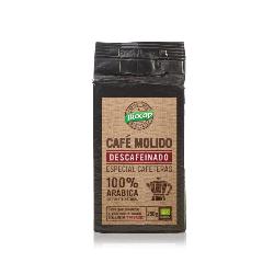 CAFE DESCAFEINADO MOLIDO 100% ARABICA 250 Grs.