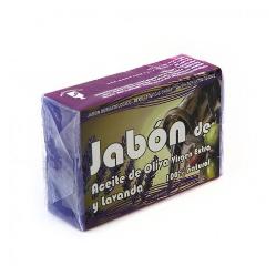 ***CO-JABON ACEITE DE OLIVA VIRGEN EXTRA Y LAVANDA 125 Grs.