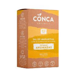 CONCA ORGANICS-SAL ESCAMAS AHUMADAS PLASTIC-FREE CAJA 125 Grs.