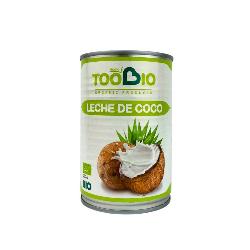 TOOBIO - LECHE DE COCO 50% S/G BIO 400 Ml.