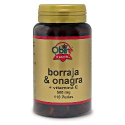 OBIRE - ONAGRA + BORRAJA 500 Mg. 110 PERLAS