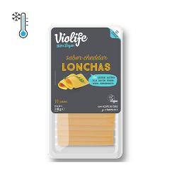 VIOLIFE-FRESCO - LONCHAS VEGANAS SABOR CHEDDAR 200 Grs.