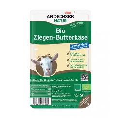 ANDECHSER - FRESCO QUESO CREMOSO DE CABRA EN LONCHAS 48% MATERIA GRASA BIO 125 Grs.