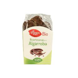 GALLETAS ARTESANAS ALGARROBA BIO 250 Gr.