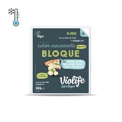 VIOLIFE-FRESCO - BLOQUE VEGANO PARA PIZZA SABOR MOZZARELLA 200 Grs.